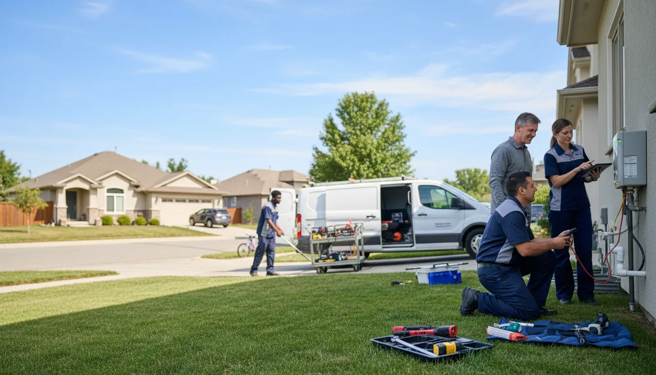 Tankless water heater service in Lake Park, GA